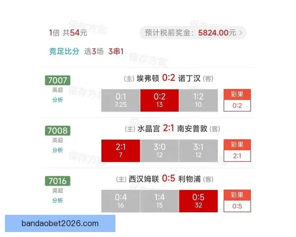 足球竞猜投注攻略分享 提高中奖概率的技巧与心得解析